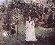Berthe Morisot, Catching the butterfly